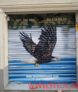 Graffiti Aguila Grupoheliopolis 300x100000